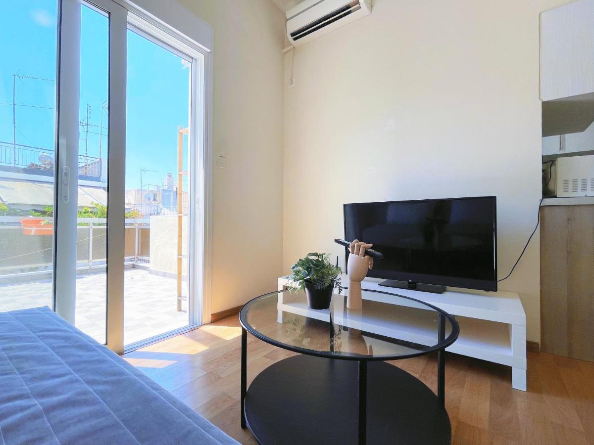 Wsd Luxury Stylish 1Bd Apt With City View Balcony Athens Ngoại thất bức ảnh