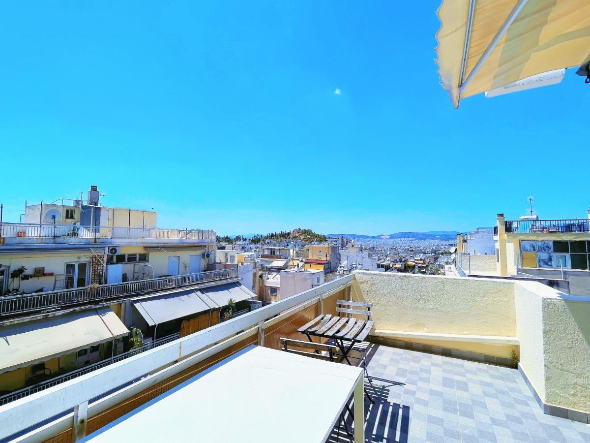 Wsd Luxury Stylish 1Bd Apt With City View Balcony Athens Ngoại thất bức ảnh